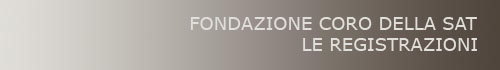 intestazione discografia